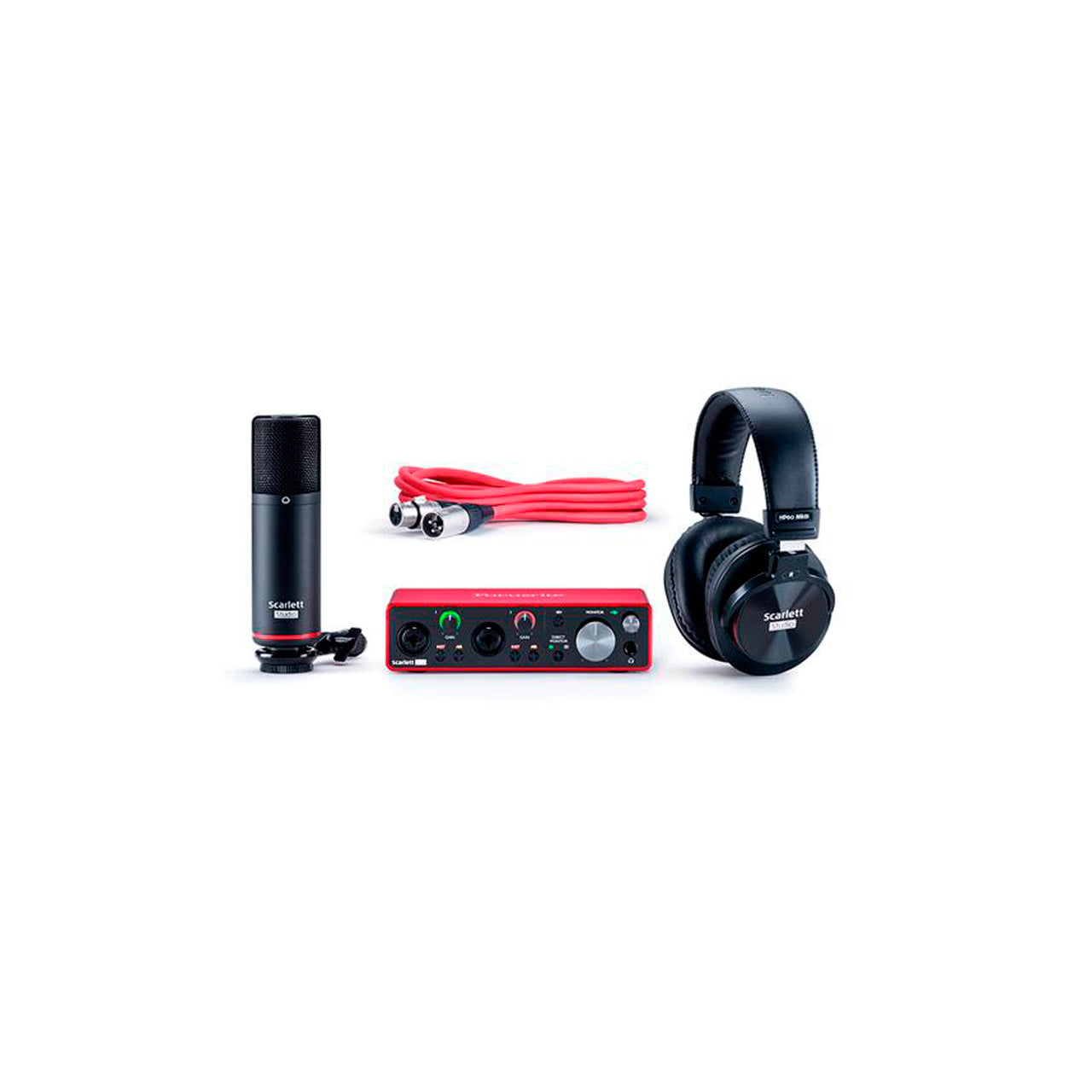 Interfase Focusrite Scarlett Studio Con Accesorios Mosc0031