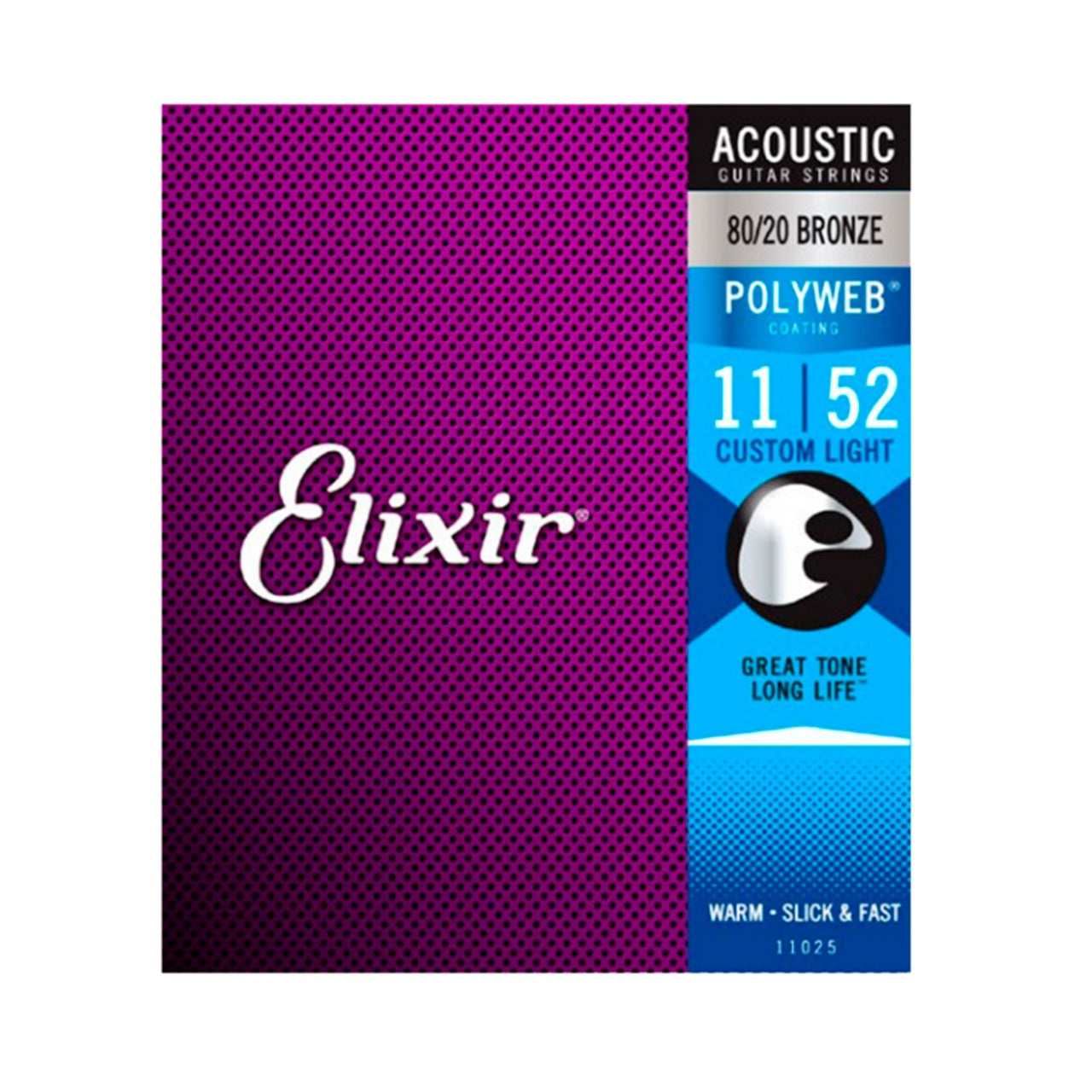 Encordadura Elixir Para Guitarra Electroacustica 11-52 11025