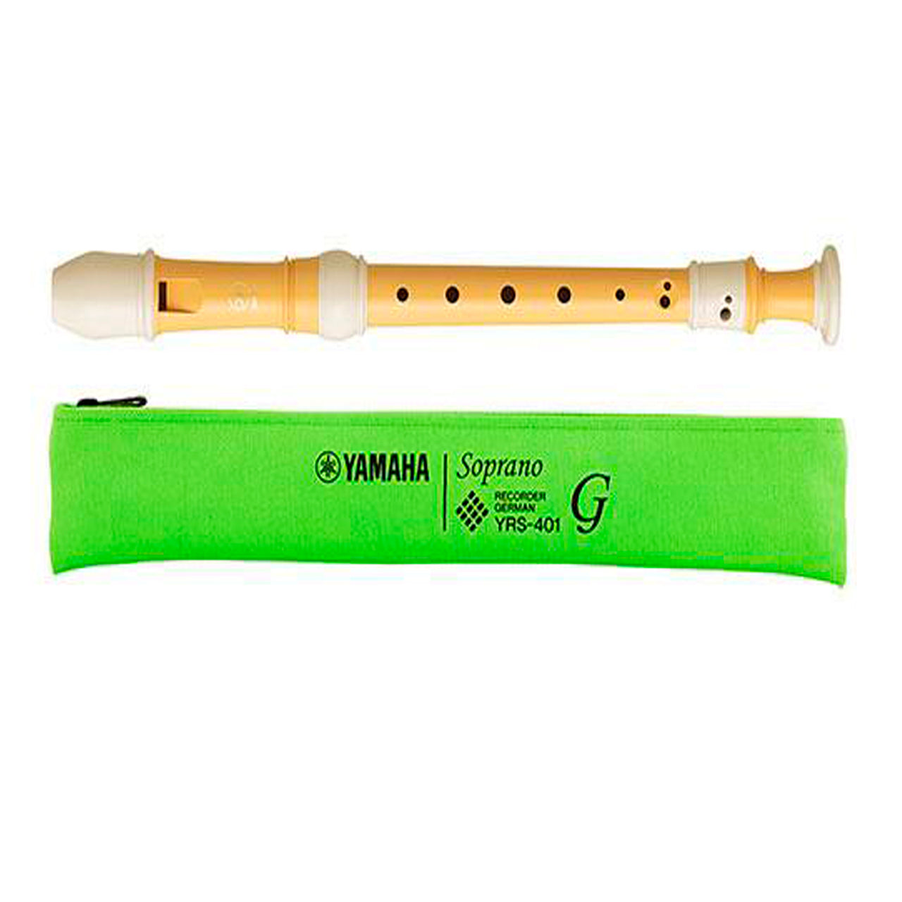 Flauta Soprano Yamaha Recorder Ecologica Yrs402b