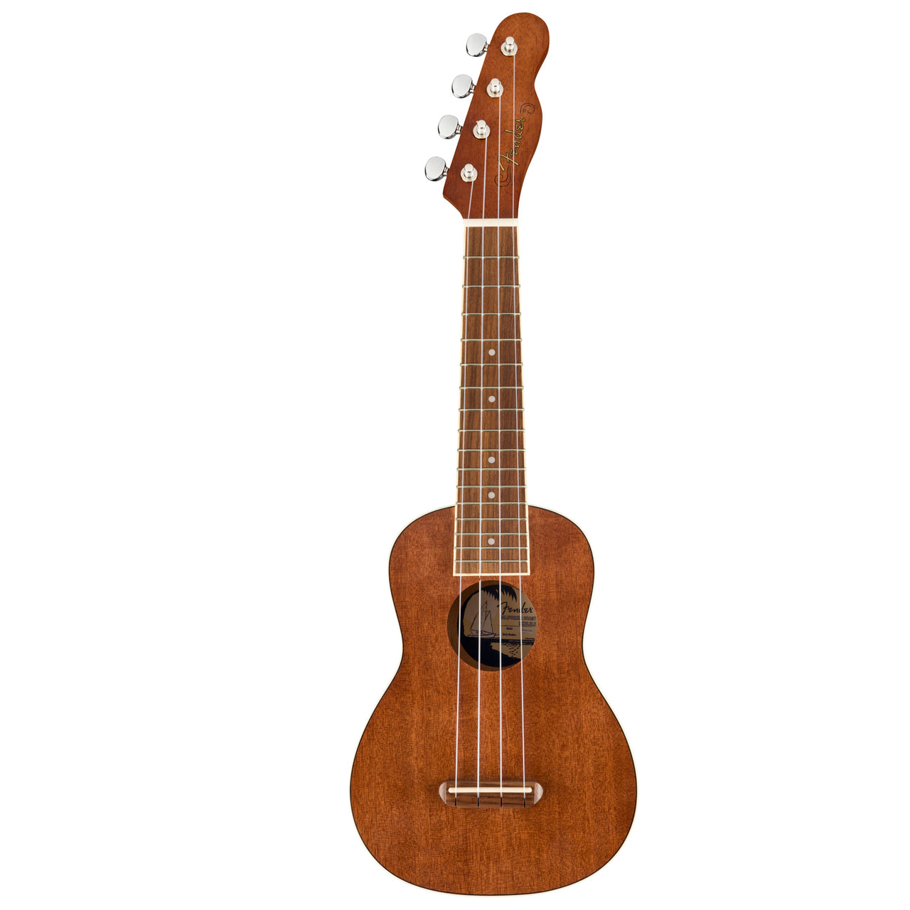 Ukulele Fender Soprano Seaside Natural 0971610022
