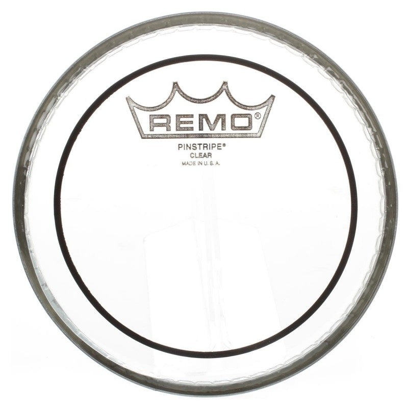 Parche Remo Pinstripe 8" Hidraulico Transparente Ps030800