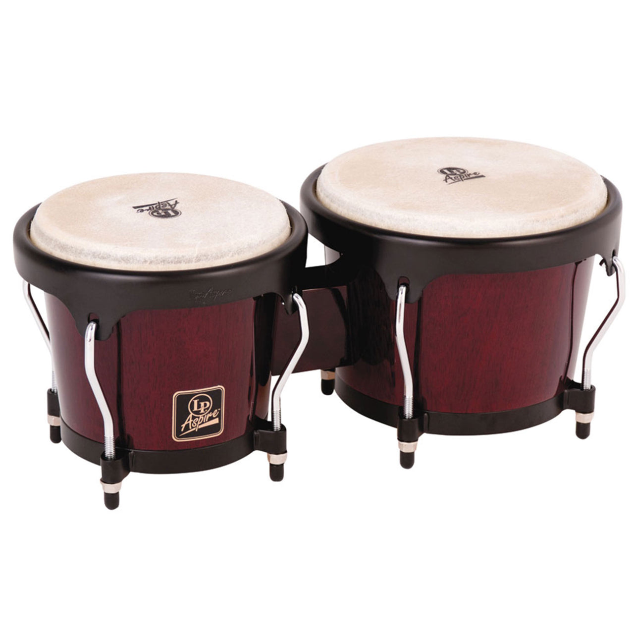 Bongo Lp Aspire Madera Vino Herraje Negro Lpa601-Dw