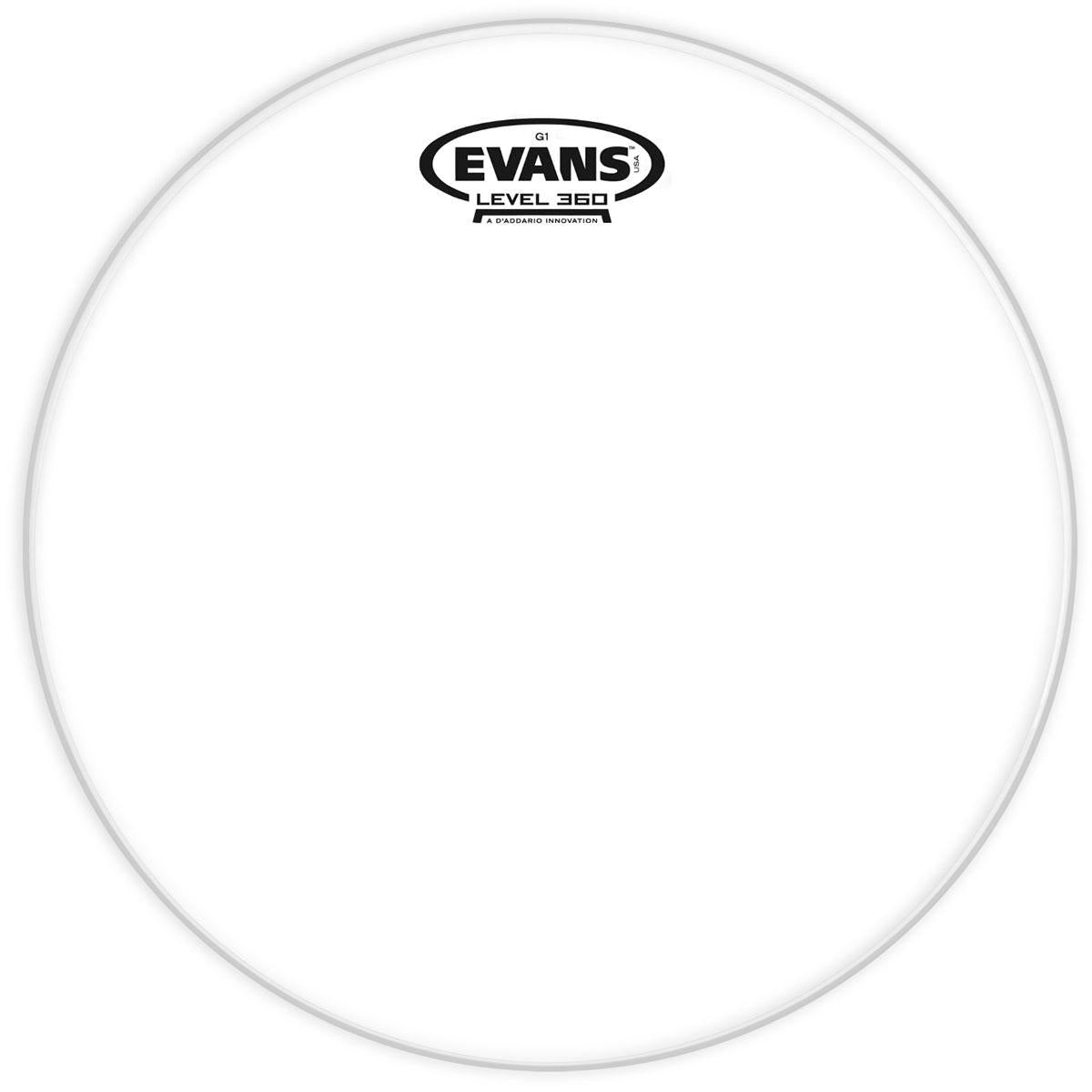 Parche Evans Tt12g1 12 pulgadas Transparente