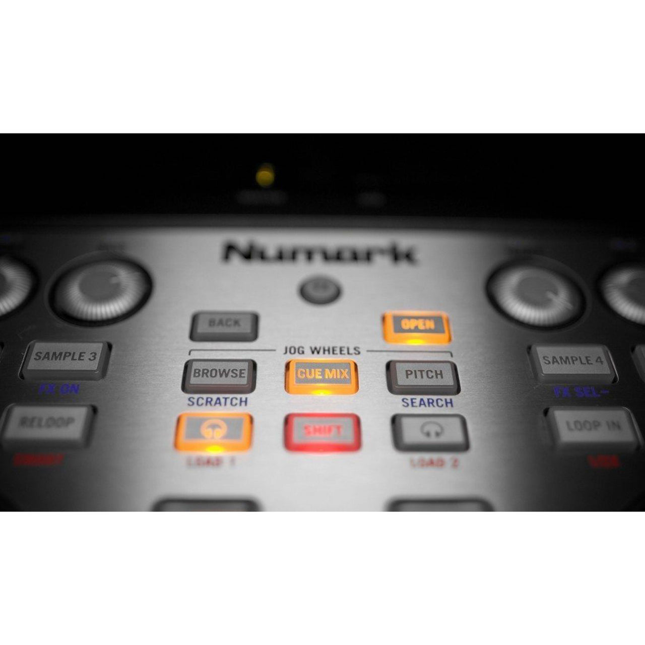 Controlador Dj Numark Portátil Con Salida Usb, Mixtrackedge