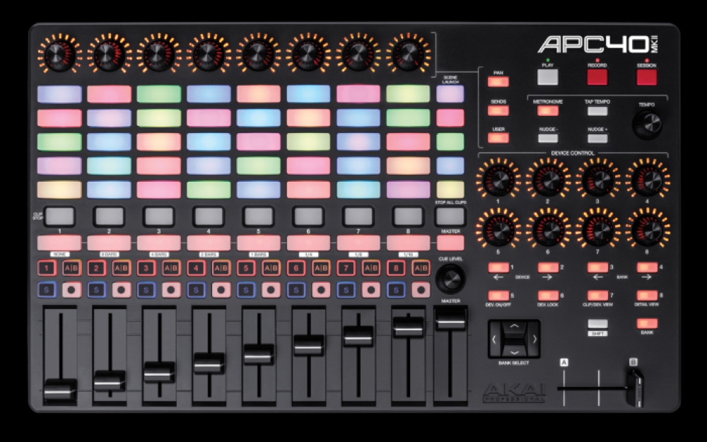Controlador Akai Para Ableton , Apc40 Mkii