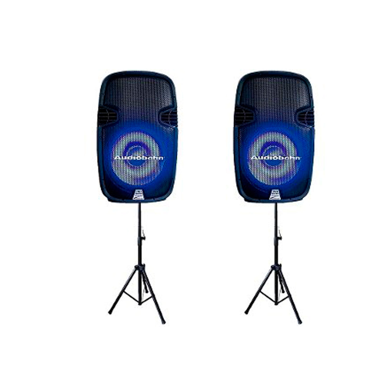 Paquete Bafle Audiobahn Act + Pas 15 Pulgadas Acombo15abfm