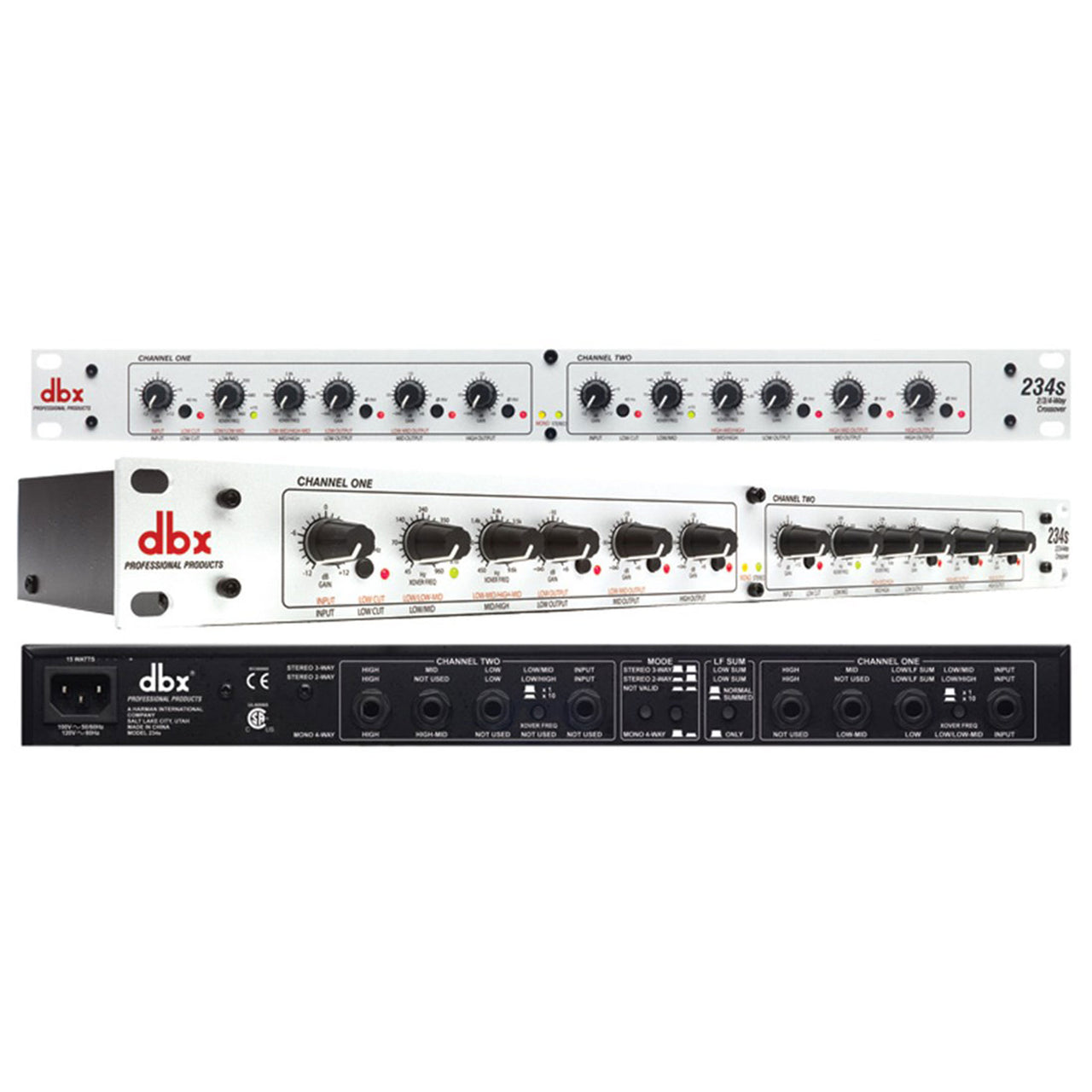 Crossover Dbx 2 Y 3 Vias, Mono 4 Vias, 234s
