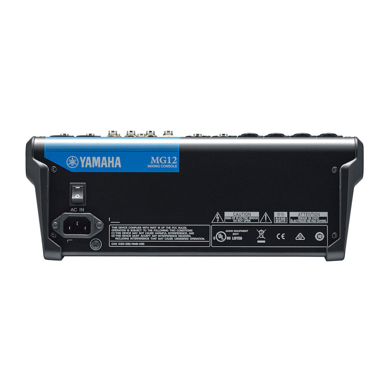 Mezcladora Yamaha 12 Canales, 6xlr, Mg12