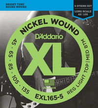 Thumbnail for Encordadura D Addario P/Bajo Eléctrico 5 Cdas, Exl-165-5