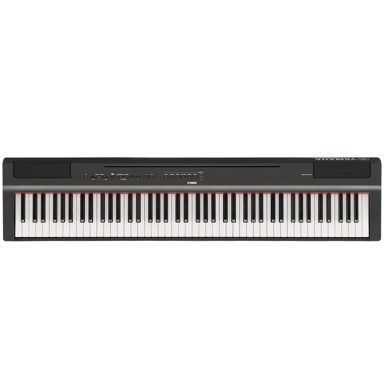 Piano Digital Yamaha Intermedio Negro (inc. Adap. Pa-150), P125abset