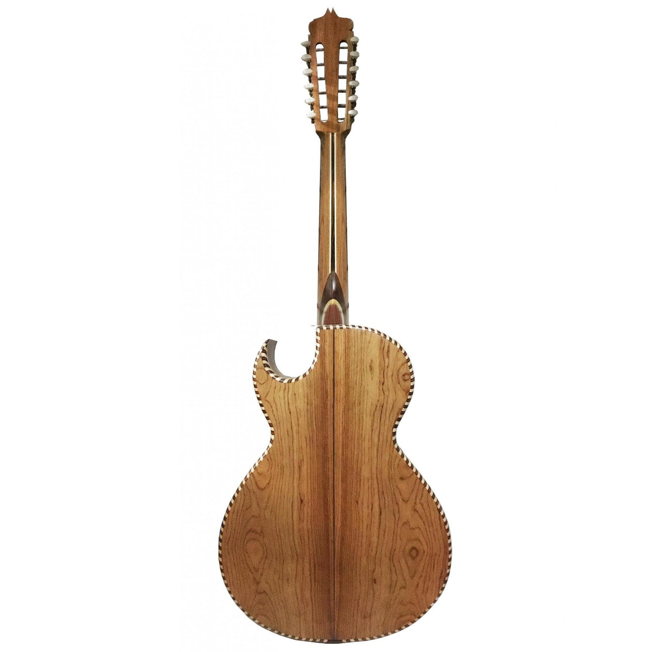 Bajo Sexto Guipar Acustico Artesanal Madera De Palo Escrito Con Funda