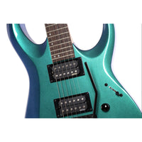 Thumbnail for Guitarra Cort X300 Fbl Electrica Serie X Azul Tornasol