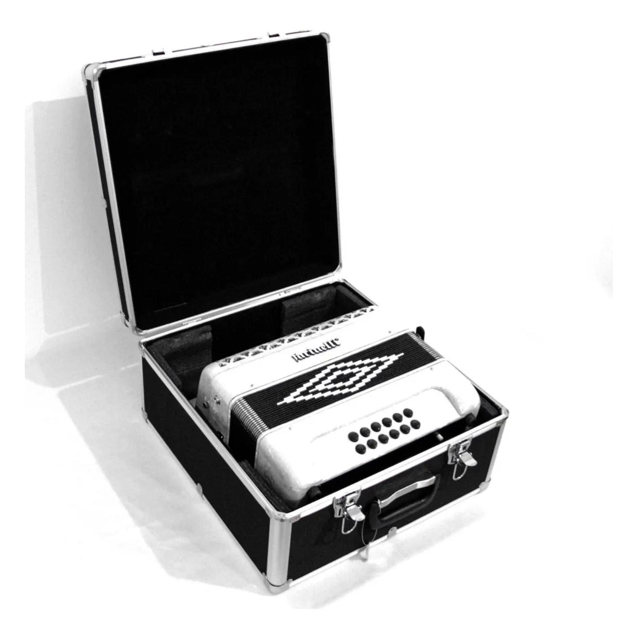 Acordeon Farinelli 3412fawhg Diatonico Fa Blanco 3 Registros Premium
