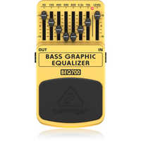 Thumbnail for Pedal Behringer Bass Graphic Equalizer, Beq700 Mina