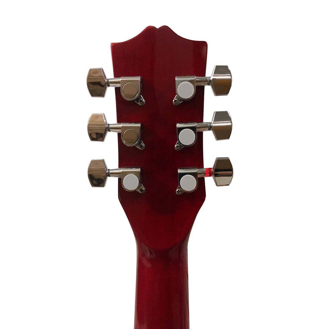 Guitarra Electroacustica Mc Cartney Cg-851-eq-rd Cuerdas De Acero Rojo