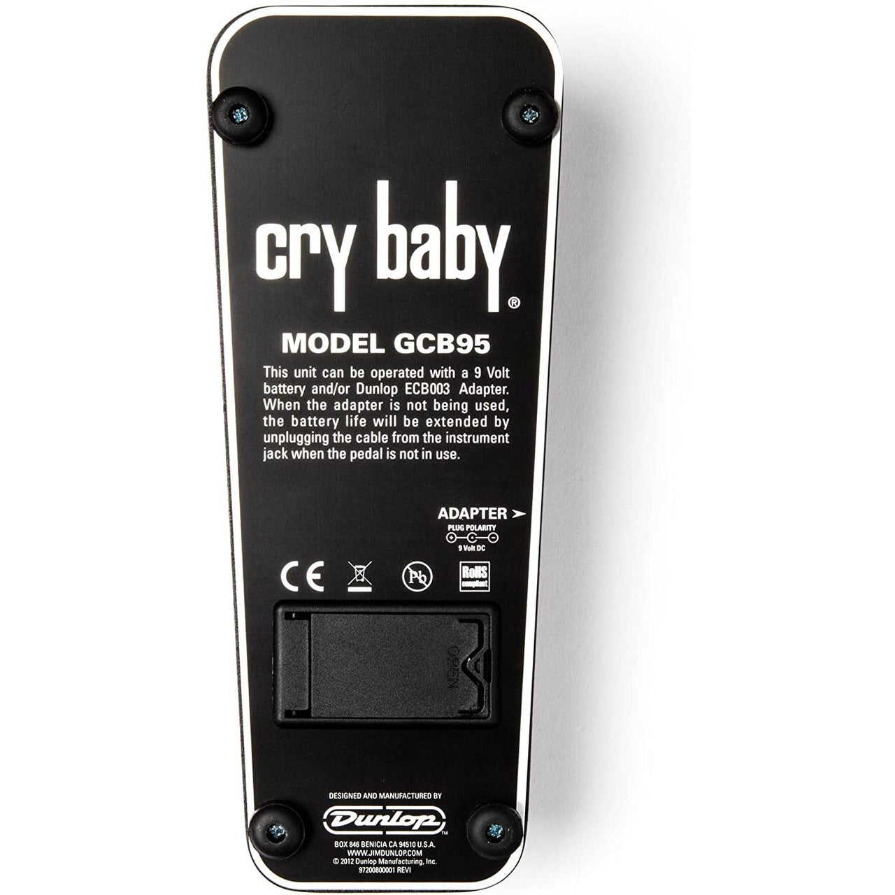 Pedal Dunlop Crybaby, Gcb95