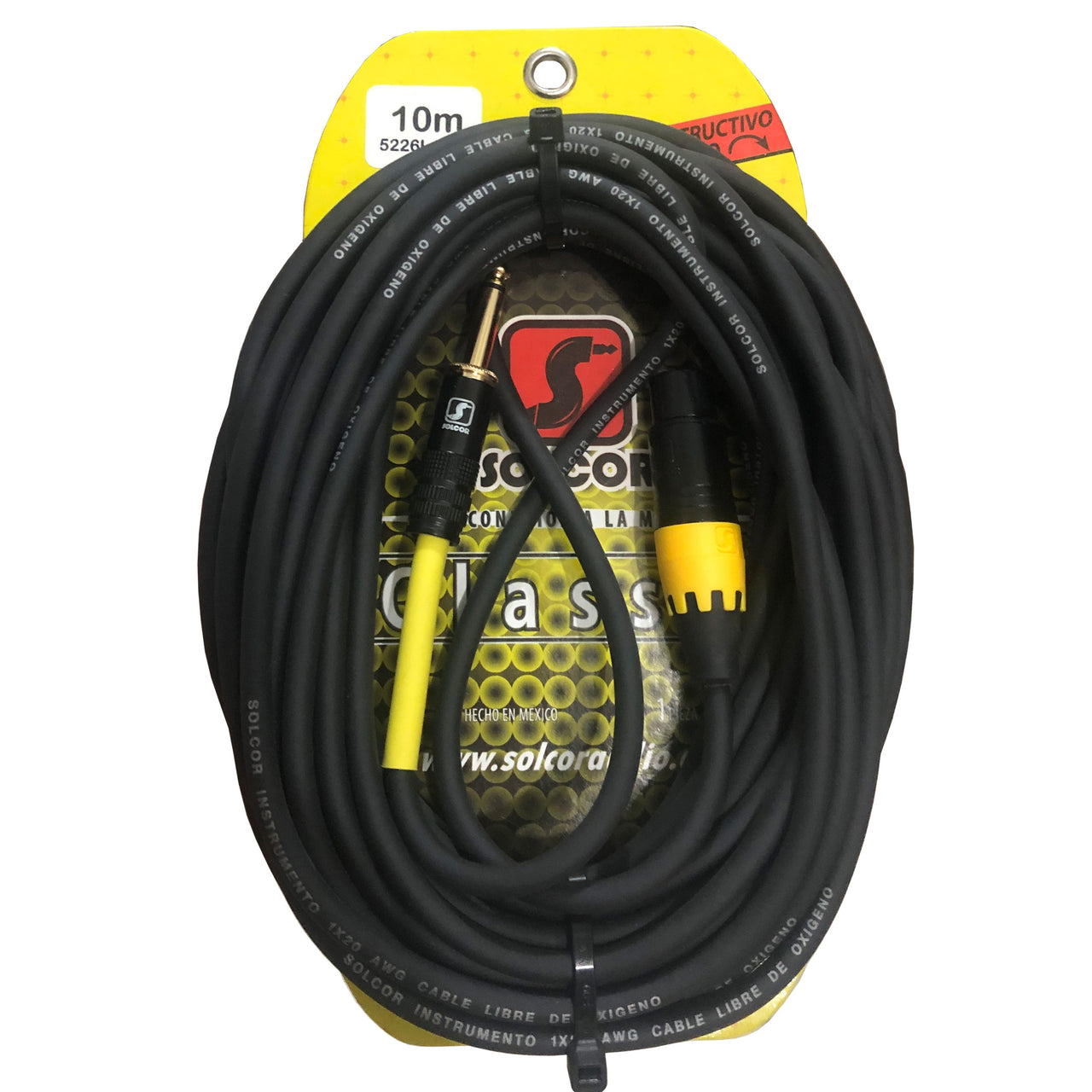 Cable Clasica P/microfono Alta Imp. 10 Mts, 5226l10a