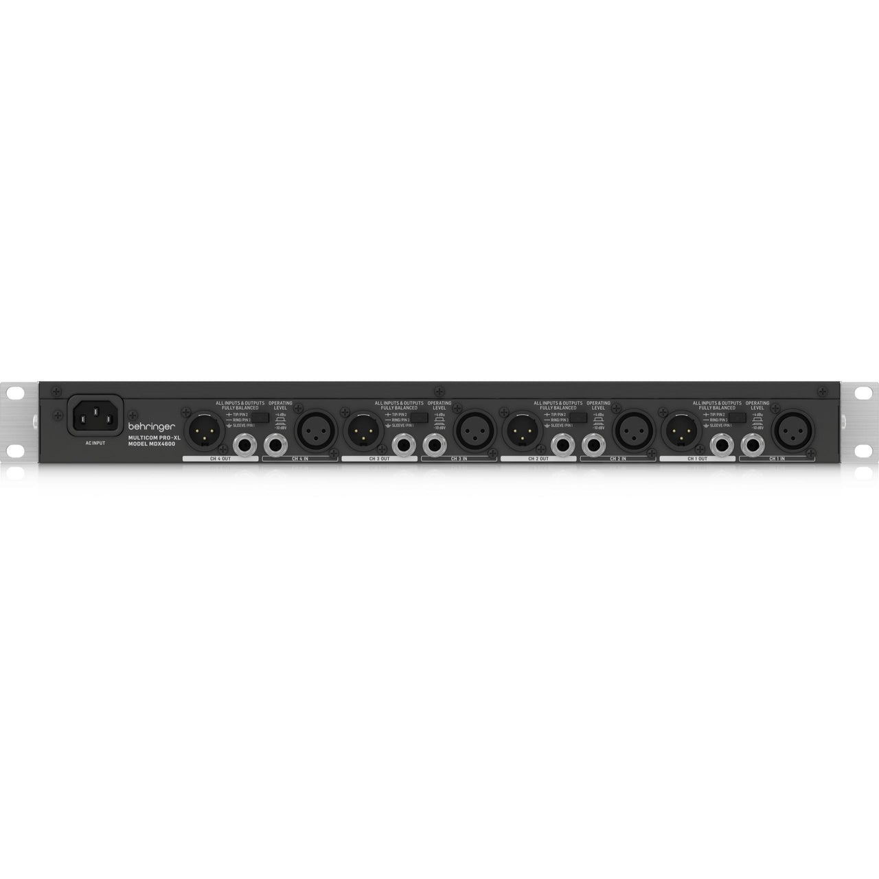 Compresor Limitador Behringer Mdx4600 V2 Con Expansor 4 Canales