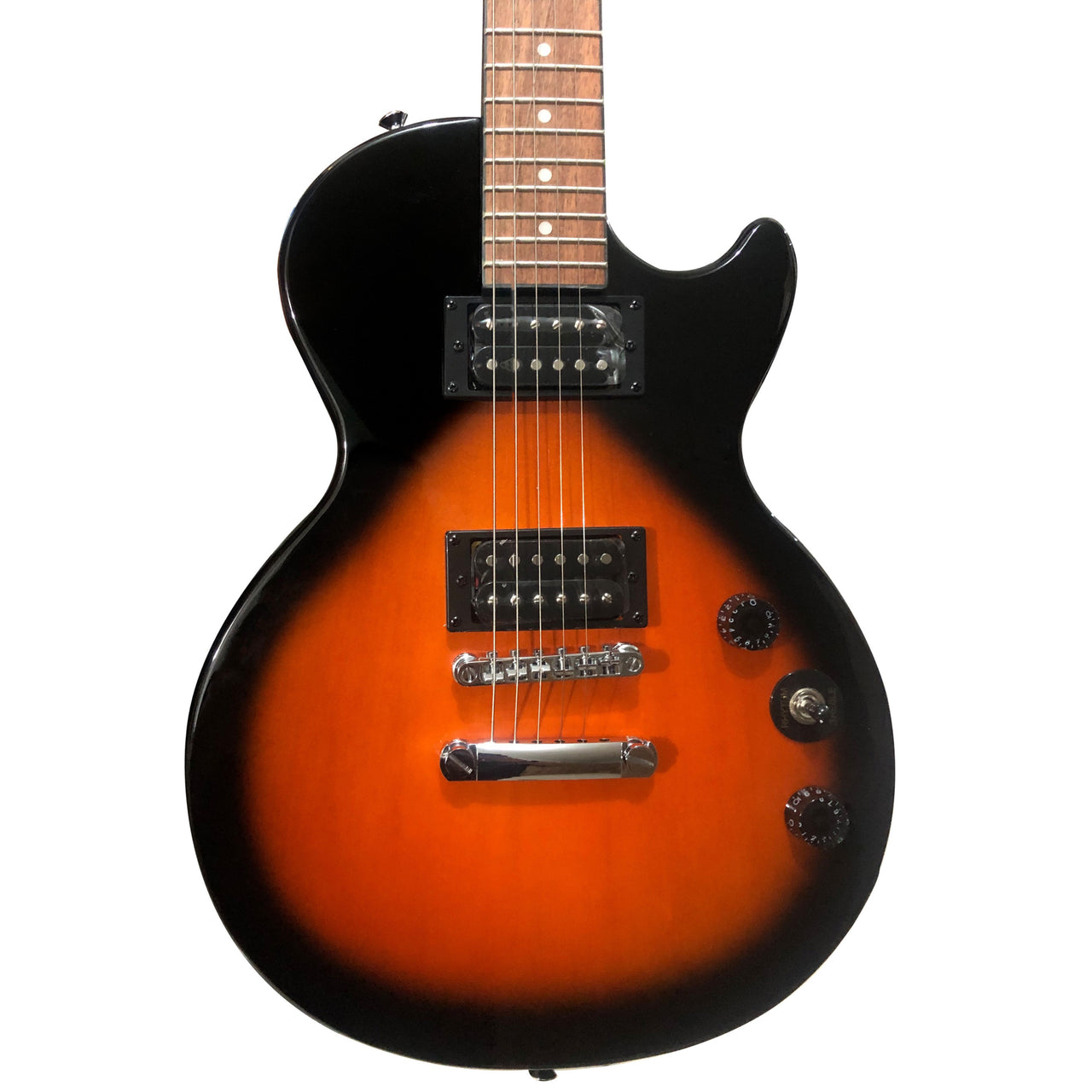 Paquete De Guitarra Electrica Les Paul Solor Sunburst, Ppeg-Egl1vsch1