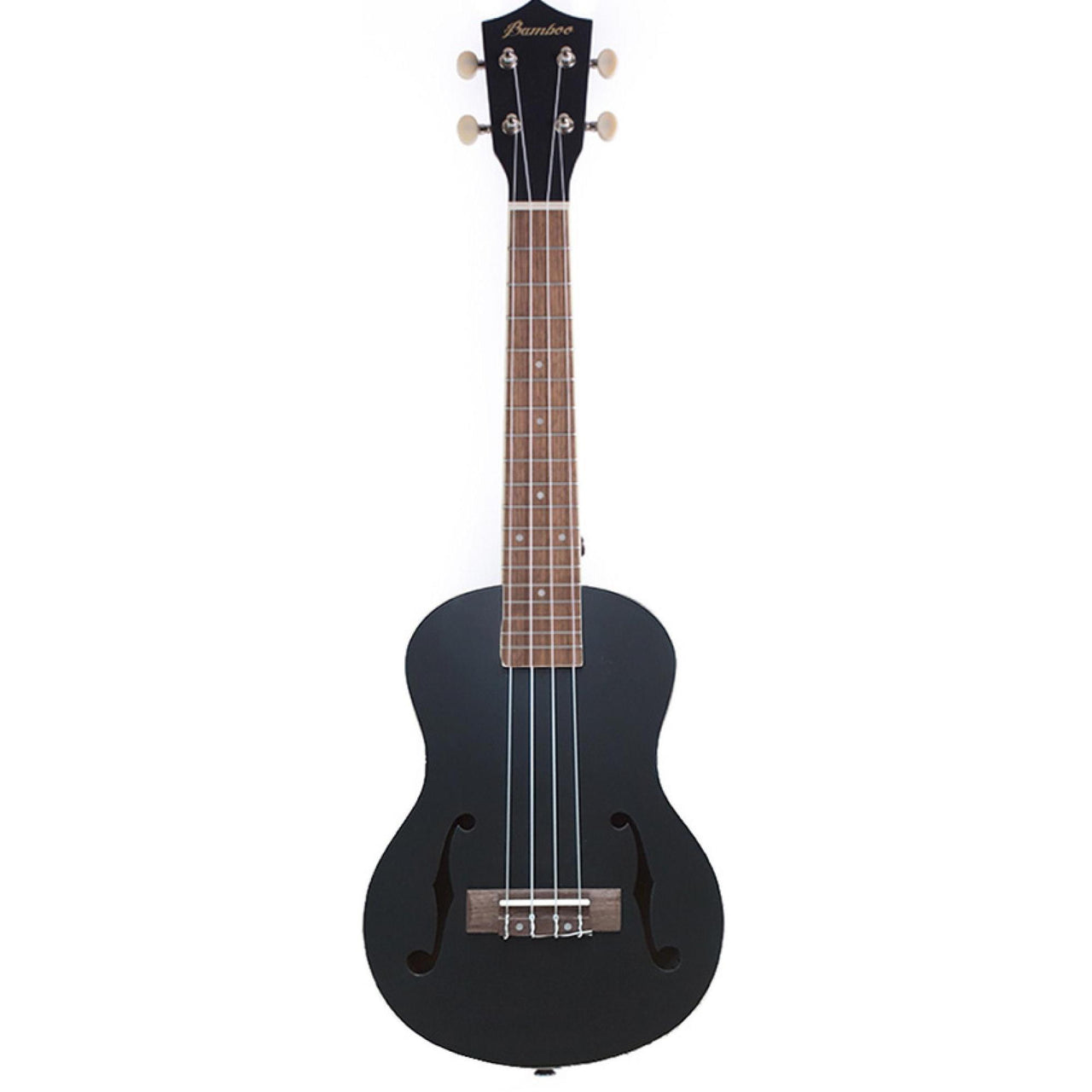 Ukulele Bamboo U-26-vio-bk Tenor Negro Con Funda