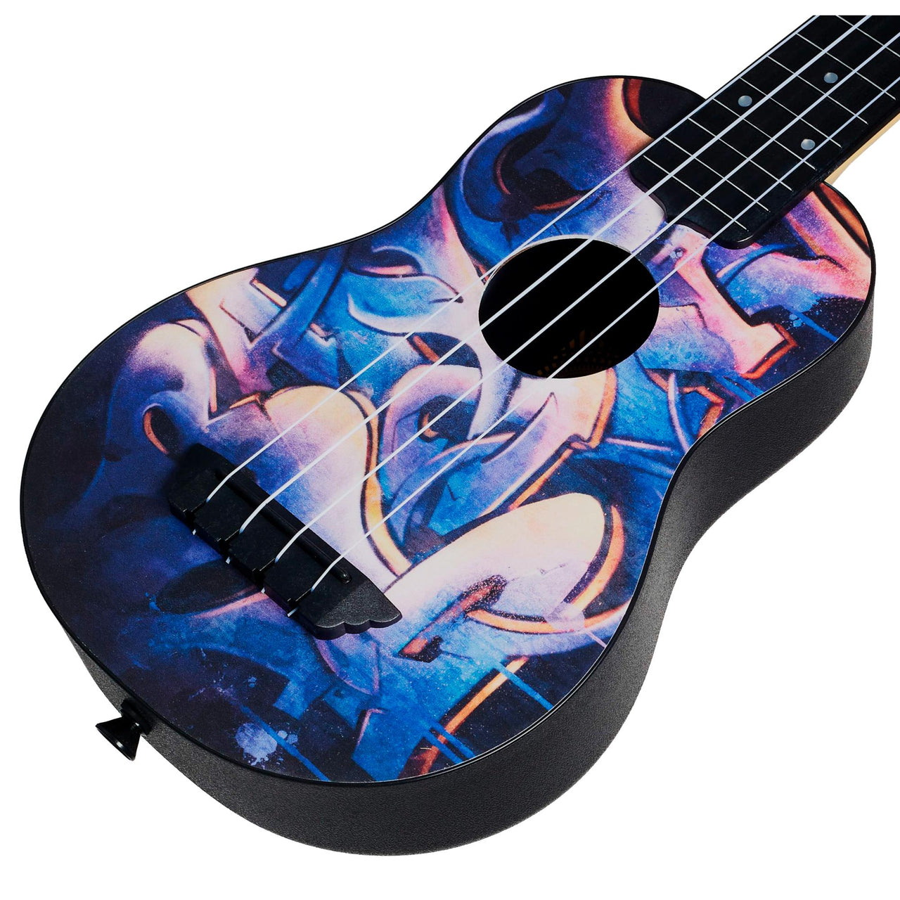 Ukulele Flight Tus40 Graffiti Soprano Con Funda