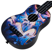 Thumbnail for Ukulele Flight Tus40 Graffiti Soprano Con Funda