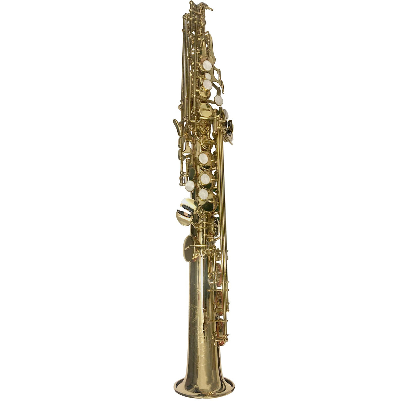 Sax Soprano Blessing Laq. C/ Est. Mod. 6433l