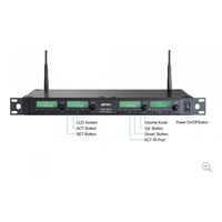Thumbnail for Mipro, Act-314, Uhf Base Receptora Cuadruple