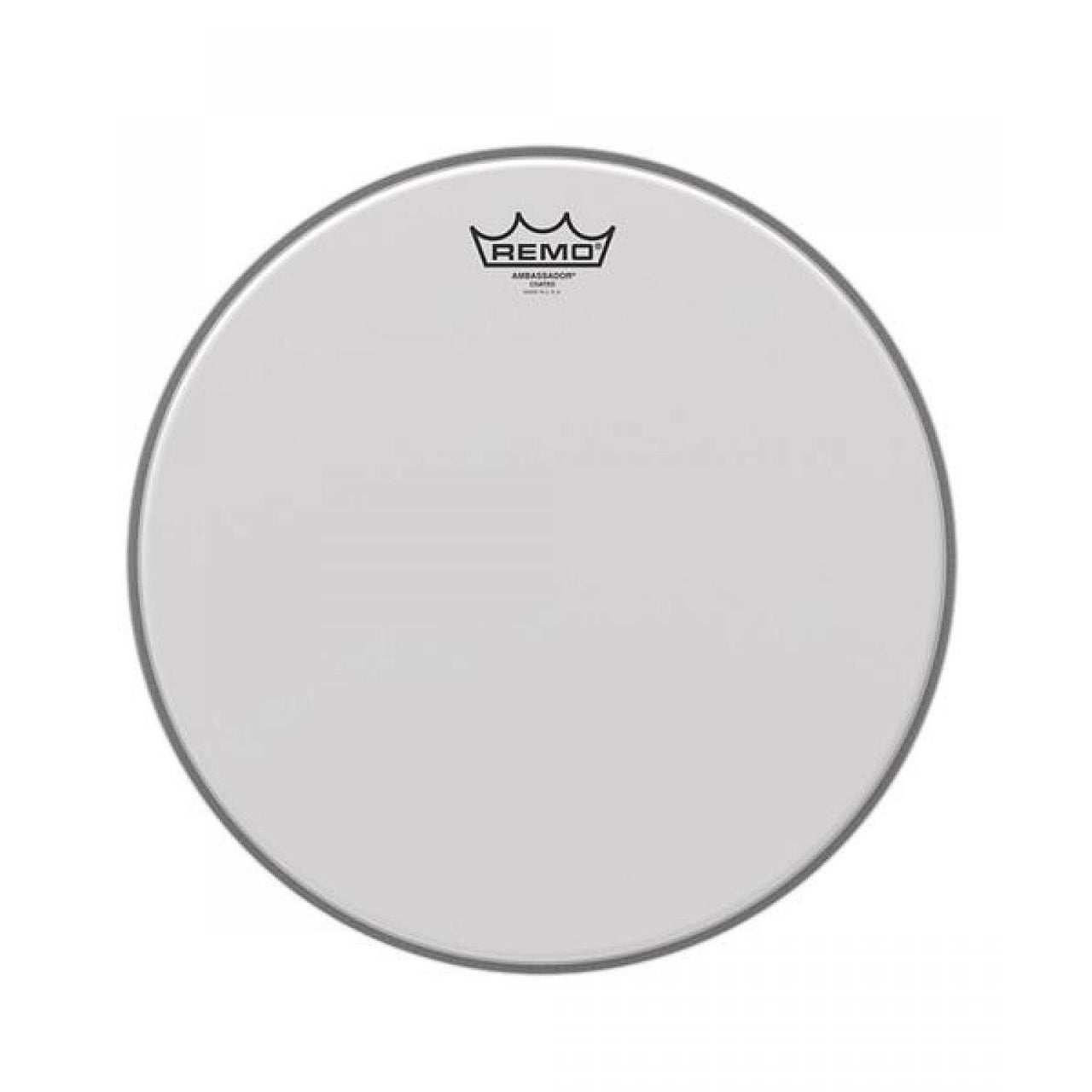 Parche Remo Ambassador Ba-011200 12 Pulgadas Aspero Blanco
