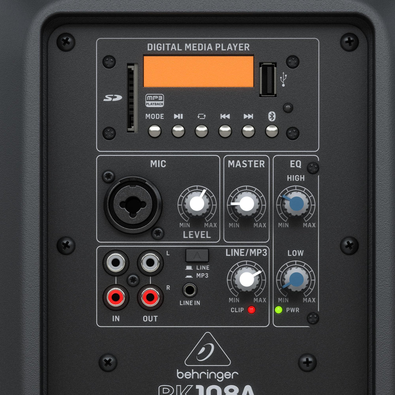 Bafle Behringer Pk108a Amplificado 8 pulgadas Activo