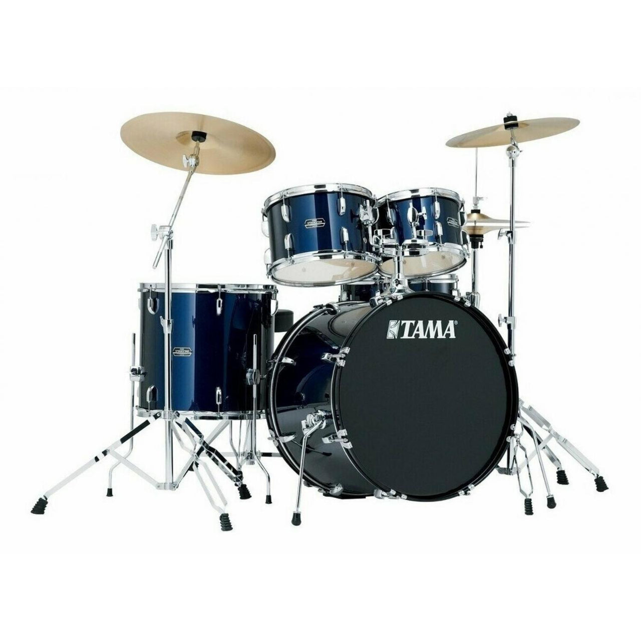 Bateria Tama "stage Star" 5 Pzas Azul C/herrajes, Sg52kh6c-db