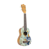 Thumbnail for Ukulele Soprano Bamboo Bu-21-boho Con Funda