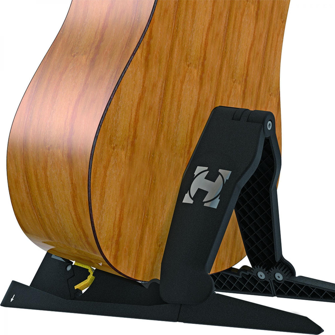 Soporte Hercules Gs-200b Para Guitarra y Bajo Stand Base Atril