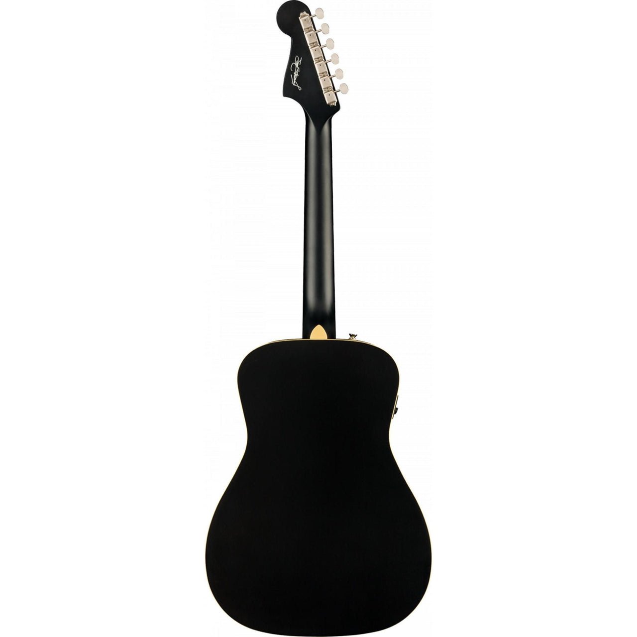 Guitarra Fender Strummer Negro Matte Electroacustica Con Funda 0971722106