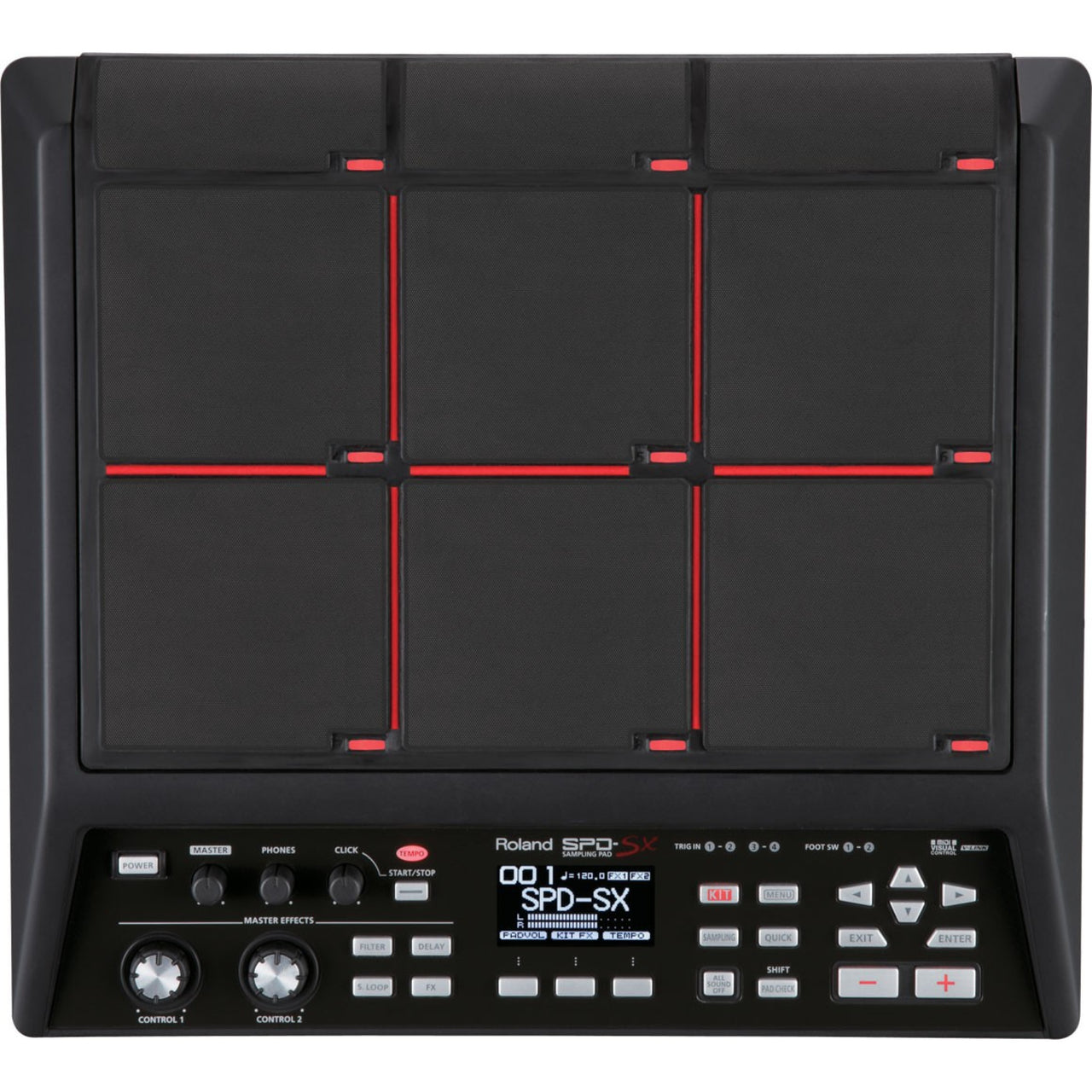 Modulo De Percusion Y Sampleo Roland Negro, Spd-Sx