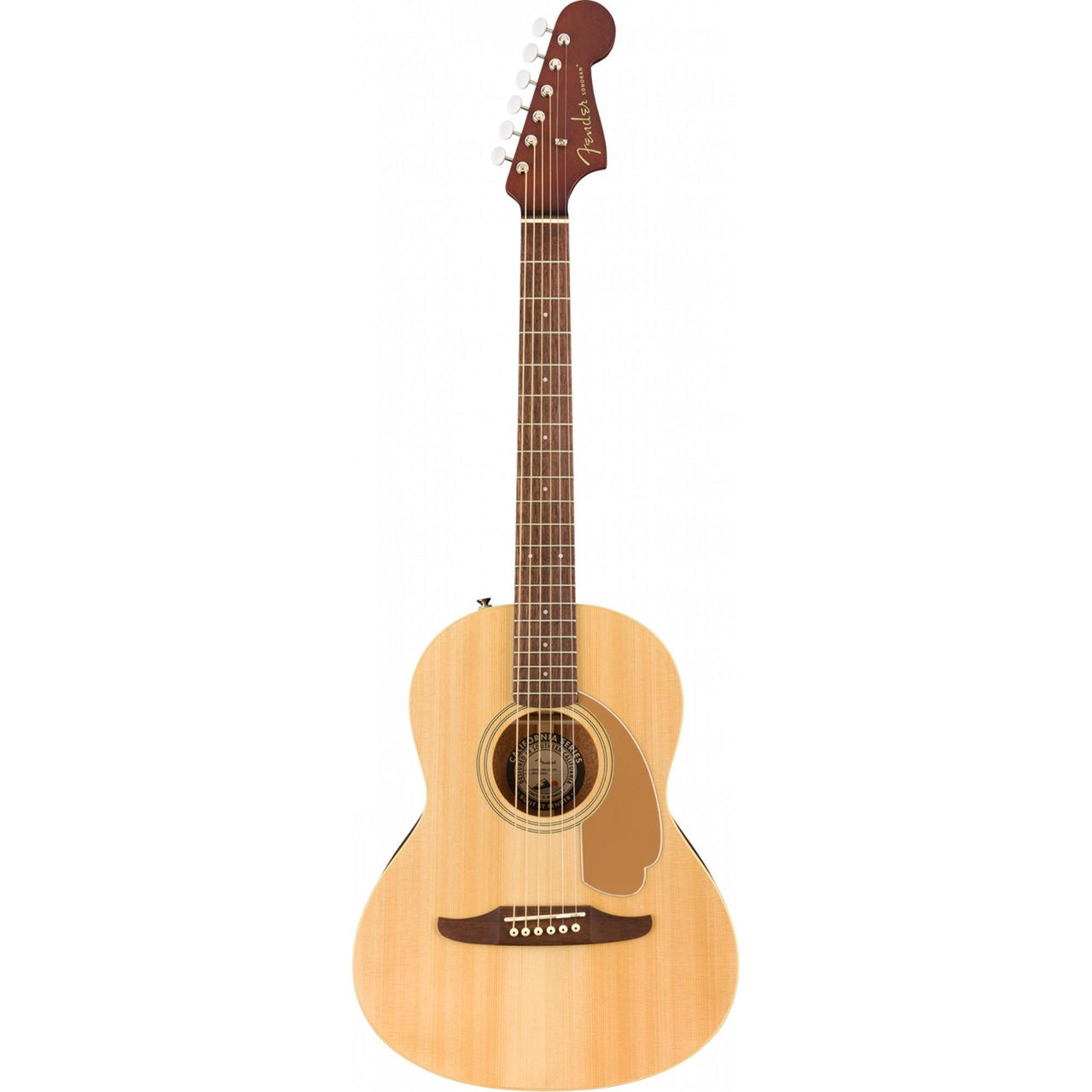 Guitarra Fender Sonoran Mini Acustica Natural Con Funda 0970770121