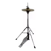 Thumbnail for Bateria Extreme Junior Gris Rayado 5 Pzas. Aro Negro, Exbt047