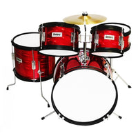Thumbnail for Bateria Century Cnbt039 Junior Rojo 3d 5 Piezas Aro Negro