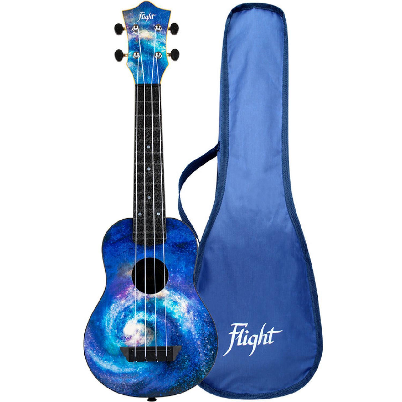 Ukelele Flight Soprano Tus40 Space Con Funda