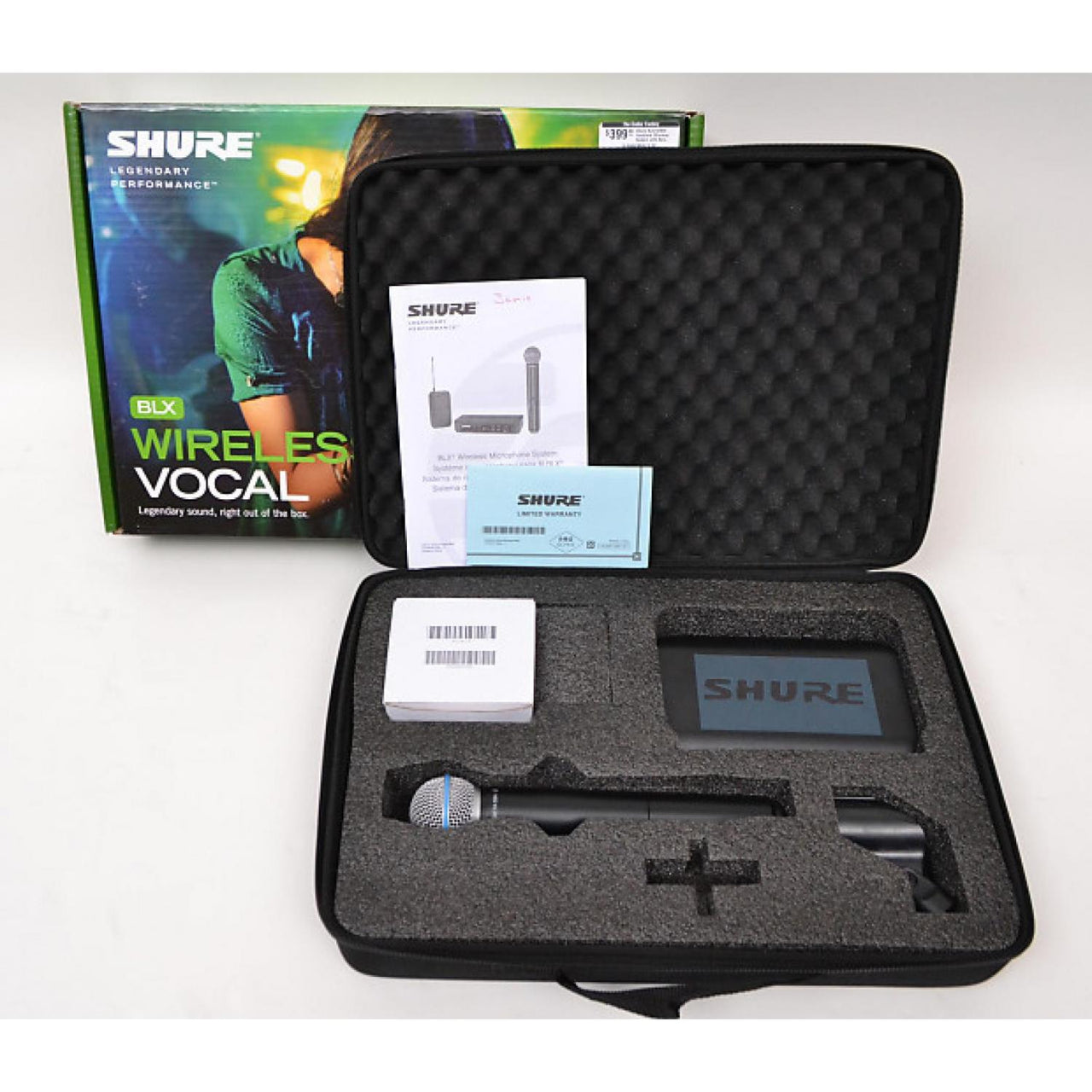 Micrófono Shure Inalambrico C/Receptor Blx24/B58-K12