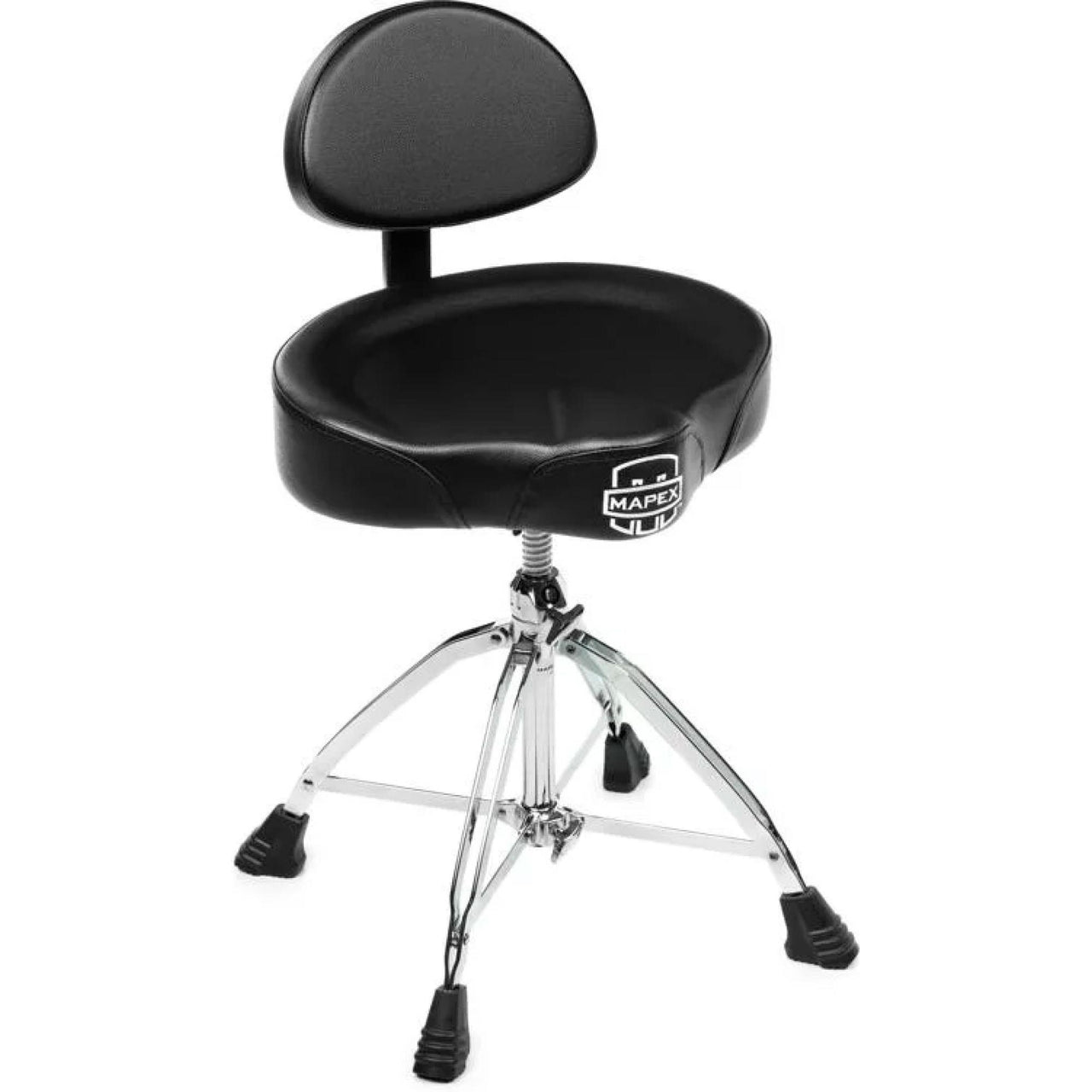 Banco Mapex  T875 Para Baterista Tipo Saddle Con Respaldo