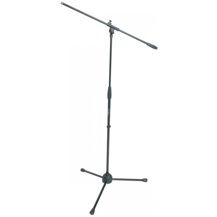 Stand Pedestal Proel Para Microfono Con Boom Negro, Rsm-180