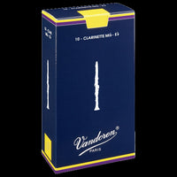 Thumbnail for Paquete De 10 Cañas P/Clarinete Mib Vandoren No. 2 1/2, 2.5