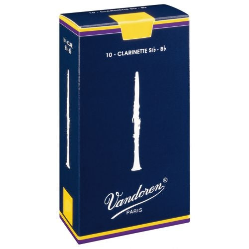 Paquete De 10 Cañas P/Clarinete Vandoren No. 2, 2