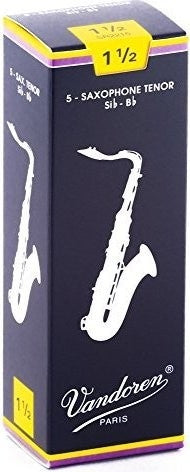 Thumbnail for Paquete De 5 Cañas P/Sax Tenor Vandoren No. 1 1/2, 1.5