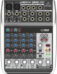 Thumbnail for Mezcladora Behringer 8 Canales 2 Xlr, Q802usb