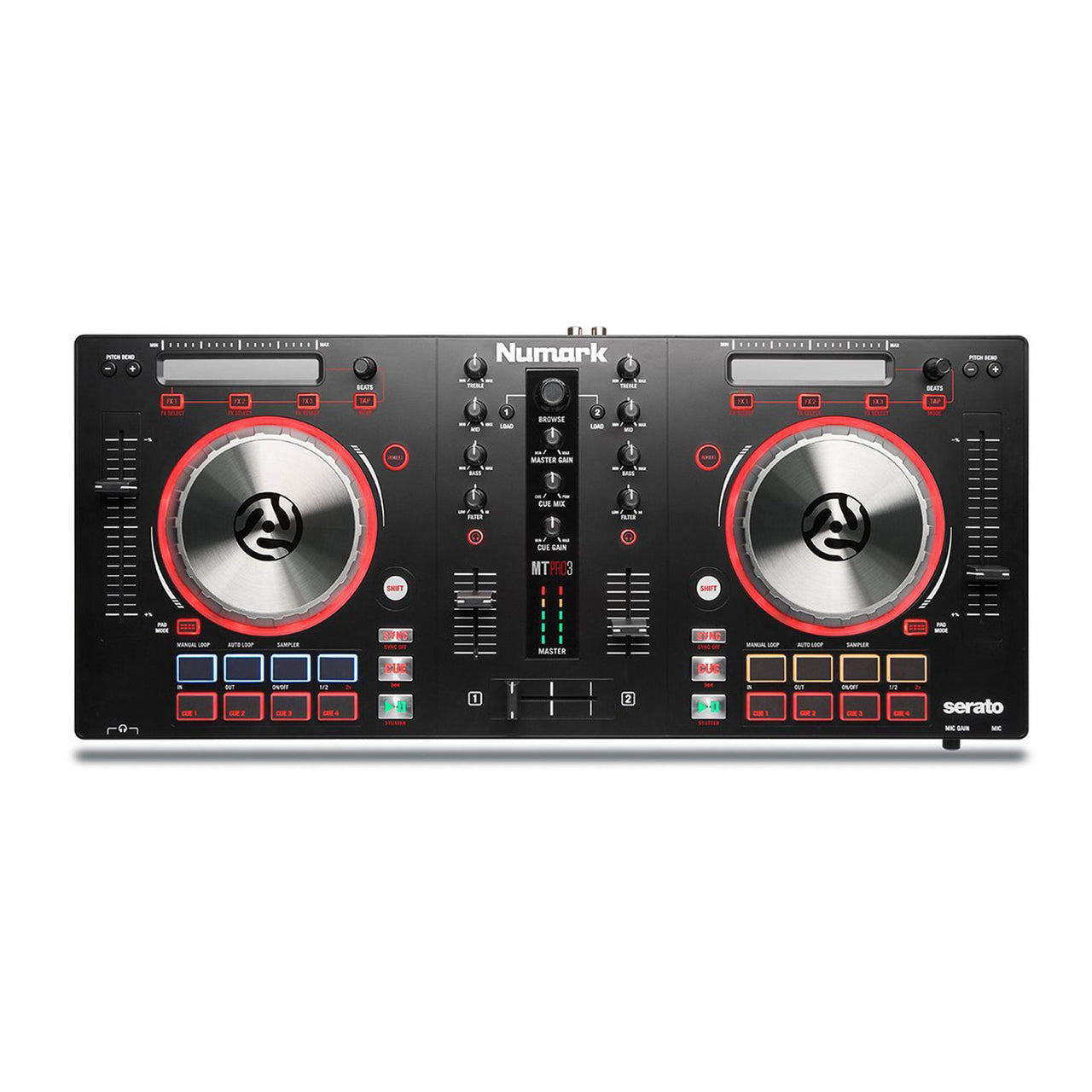 Controlador Numark De Dj 2 Canales Mixtrack Pro3