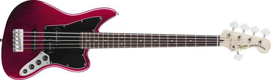 Bajo Electrico Fender Squier Vm Jag Bass 5cdas. Crt, 0329000538