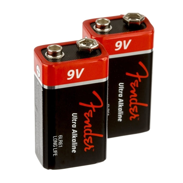 Pila Fender 9 Volts Battery 2 Pack, 0997050002