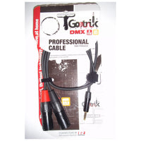 Thumbnail for Cable Gotrik 2 Canon Macho A Miniplug 3.5 Conector Negro 1.5mts, G2cmp3y-1.5b